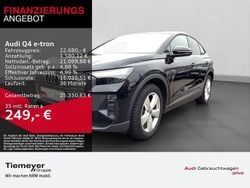 Mythosschwarz metallic Gebraucht 2021 Audi Q4 Sportback e-tron Basis SUV | 22.680 € (Fairer Preis)