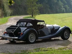 Blau Gebraucht 2001 Morgan Plus 8 Cabrio | 48.000 €
