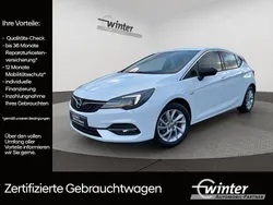 Schnee weiß (uni) Gebraucht 2021 Opel Astra Elegance Limousine | 14.990 € (Etwas zu teuer)