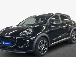 Agate black metallic Gebraucht 2022 Ford Puma Titanium SUV | 16.552 € (Superpreis)