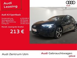 Schwarz Gebraucht 2024 Audi A3 Sportback Advanced Plus Limousine | 37.470 € (Teuer)