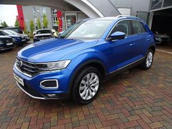 Blau Gebraucht 2021 VW T-Roc Sportline SUV | 24.750 € (Fairer Preis)