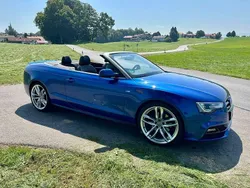 Blau Gebraucht 2016 Audi A5 Cabriolet S-Line Cabrio | 26.800 €