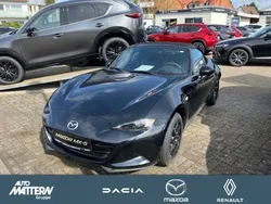 Schwarz jet black Gebraucht 2023 Mazda MX5 Prime-Line Cabrio | 27.490 € (Fairer Preis)