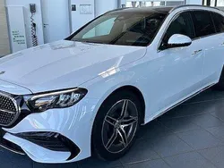 Weiss Gebraucht 2023 Mercedes E200 AMG Limousine | 50.880 € (Etwas zu teuer)