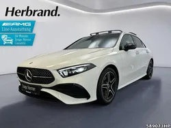 Weiß Gebraucht 2024 Mercedes A200 AMG Limousine | 34.690 € (Fairer Preis)
