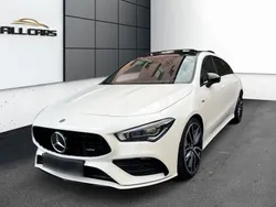 Weiß Gebraucht 2019 Mercedes CLA35 AMG Shooting Brake AMG Kombi | 35.690 € (Fairer Preis)