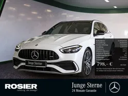 Weiss / opalithweiß Gebraucht 2023 Mercedes C43 AMG Premium Kombi | 53.490 € (Superpreis)