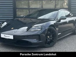 Vulkangraumetallic Gebraucht 2024 Porsche Taycan Sport Turismo Limousine | 108.990 € (Superpreis)