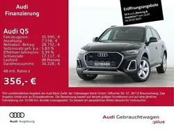 Mythosschwarz metallic Gebraucht 2022 Audi Q5 S-Line SUV | 35.990 € (Superpreis)