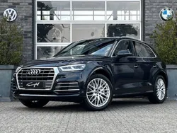Blau Gebraucht 2019 Audi Q5 S-Line SUV | 35.644 € (Etwas zu teuer)