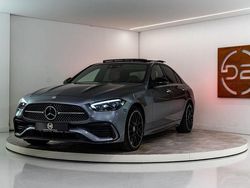 Grau Gebraucht 2022 Mercedes C300e AMG line Limousine | 49.777 €