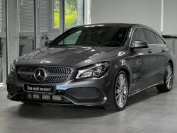 Grau Gebraucht 2018 Mercedes CLA200 Shooting Brake AMG line Kombi | 22.470 € (Fairer Preis)