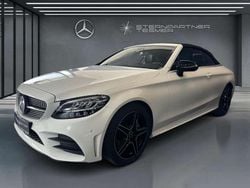 Weiß Gebraucht 2021 Mercedes C180 AMG Cabrio | 34.990 € (Fairer Preis)