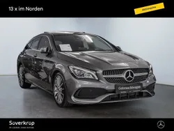 Grau Gebraucht 2018 Mercedes CLA200 Shooting Brake AMG Kombi | 20.990 € (Fairer Preis)