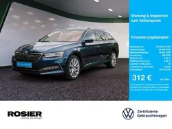 Blau / lavablau (metallic) Gebraucht 2022 Skoda Superb Style Kombi | 25.440 € (Fairer Preis)