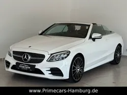 Weiß Gebraucht 2019 Mercedes C180 AMG line Cabrio | 29.990 € (Fairer Preis)