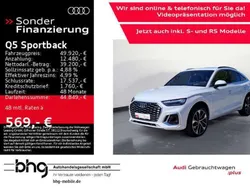 Gletscherweiß metallic Gebraucht 2022 Audi Q5 S-Line SUV | 49.920 € (Teuer)
