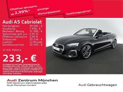 Mythosschwarz metallic Gebraucht 2022 Audi A5 Cabriolet Ambiente Cabrio | 39.981 € (Fairer Preis)