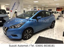 Blau Gebraucht 2017 Nissan Micra Acenta Limousine | 9.450 € (Fairer Preis)