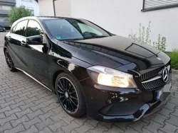Schwarz Gebraucht 2016 Mercedes A180 AMG line Limousine | 16.990 € (Fairer Preis)