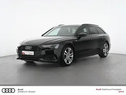Mythosschwarz metallic Gebraucht 2021 Audi A6 S-Line Kombi | 33.980 € (Guter Preis)