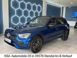 Blau Gebraucht 2021 Mercedes GLC220 SUV | 35.999 € (Fairer Preis)