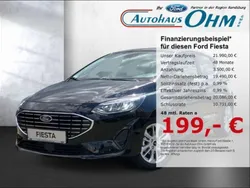Obsidianschwarz metallic Gebraucht 2023 Ford Fiesta Titanium Kleinwagen | 21.990 € (Teuer)