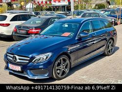 Blau Gebraucht 2018 Mercedes C220 AMG Limousine | 19.990 € (Superpreis)