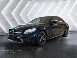 Schwarz Gebraucht 2020 Mercedes C300e AMG line Limousine | 32.900 € (Teuer)