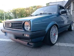 Blau Gebraucht 1990 VW Golf II Basis Kleinwagen | 2.300 €