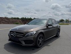 Braun Gebraucht 2016 Mercedes C250 AMG line Kombi | 17.997 € (Guter Preis)