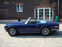 Blau Gebraucht 1973 Triumph TR6 Cabrio | 27.000 €