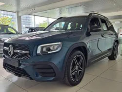 Denimblau metalliclack Gebraucht 2021 Mercedes GLB200 AMG line SUV | 36.900 € (Fairer Preis)