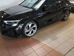 Schwarz Gebraucht 2023 Audi A3 Sportback S-Line Limousine | 39.900 € (Teuer)