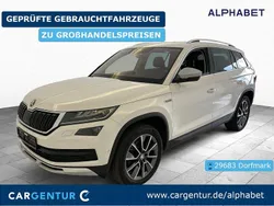 Candyweiss uni Gebraucht 2021 Skoda Kodiaq Scout 4x4 SUV | 29.990 € (Superpreis)