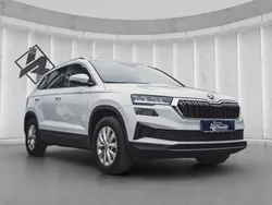 Moonweiss metallic Gebraucht 2024 Skoda Karoq SUV | 27.990 € (Superpreis)