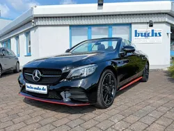 Schwarz Gebraucht 2022 Mercedes C200 AMG line Cabrio | 37.990 € (Fairer Preis)