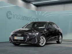 Schwarz Gebraucht 2023 Audi A3 Sportback S-Line Limousine | 29.730 € (Superpreis)
