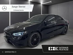Schwarz Gebraucht 2024 Mercedes CLA200 AMG Coupé | 38.700 € (Fairer Preis)