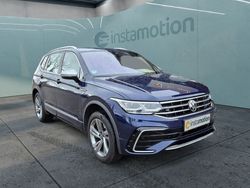 Blau Gebraucht 2022 VW Tiguan R-line SUV | 41.790 € (Teuer)