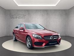 Rot Gebraucht 2017 Mercedes C250 AMG line Kombi | 20.990 € (Guter Preis)