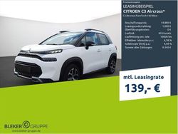 Lack weiss banquise/typ aussenverkleidung spiegel flach standard Gebraucht 2023 Citroën C3 Aircross PureTech SUV | 13.980 € (Fairer Preis)