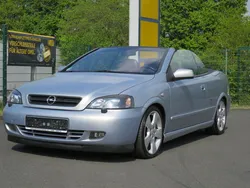 Silber metallic Gebraucht 2002 Opel Astra Cabriolet Cabrio | 7.100 €