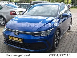 Blau Gebraucht 2022 VW Golf VIII R-line Limousine | 25.990 € (Guter Preis)