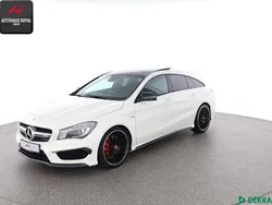 Weiss Gebraucht 2015 Mercedes CLA45 AMG Shooting Brake AMG Kombi | 26.740 € (Fairer Preis)