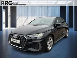 Mythosschwarz Gebraucht 2024 Audi A3 Sportback S-Line Limousine | 28.990 € (Fairer Preis)