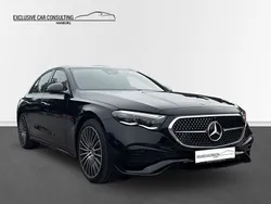 Obsidianschwarz metalliclack Gebraucht 2024 Mercedes E200 AMG Line Premium Plus Limousine | 73.490 € (Guter Preis)
