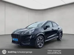 Schwarz agate black metallic Gebraucht 2024 Ford Puma ST-Line X SUV | 25.140 € (Fairer Preis)