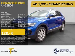 Blau Gebraucht 2024 VW T-Roc Style SUV | 22.990 € (Guter Preis)